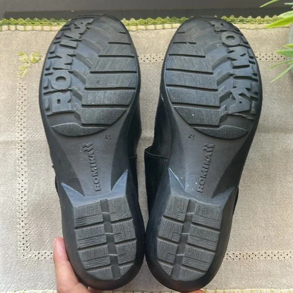 Romika Women's Black Mary Jane Shoes 9.5/41 - Picture 6 of 9
